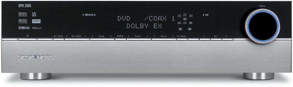 DPR 2005 - Black - Digital Path Audio/Video Receiver With Dolby Digital & DTS (120 watts x 7) - Hero